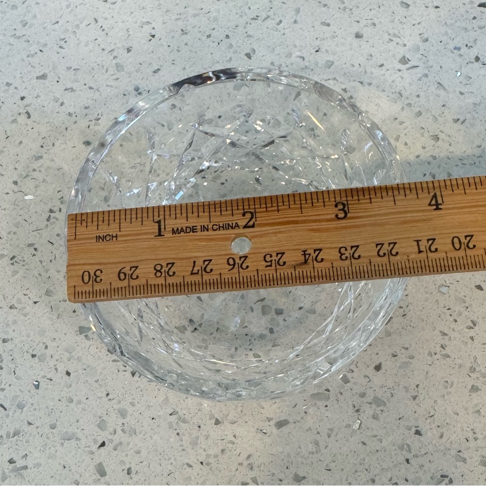 Waterford Lismore Crystal Finger / Dessert Bowl EUC - Picture 2 of 6